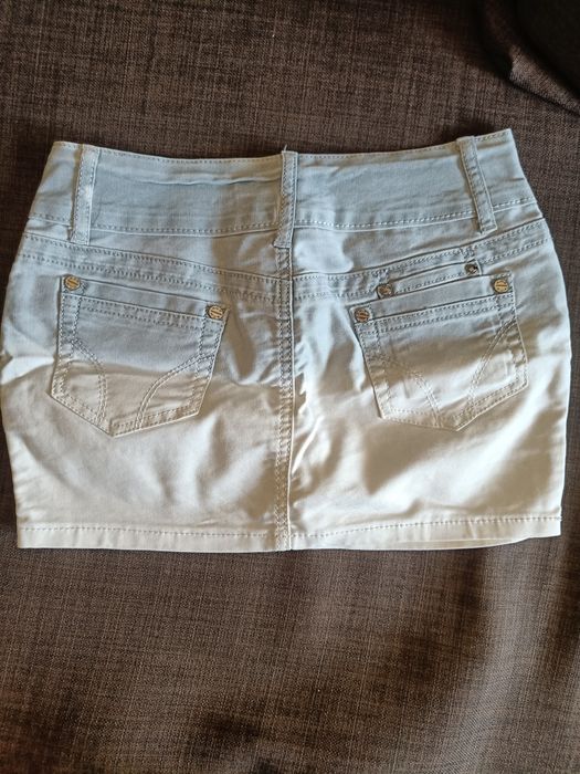 Юбка джинсовая мини