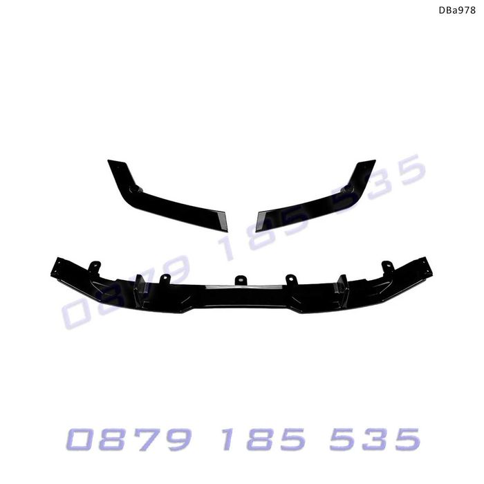 тунинг дифузьор сплитер задна броня BMW 5 G30 LCI M бмв 5 г30 добавки