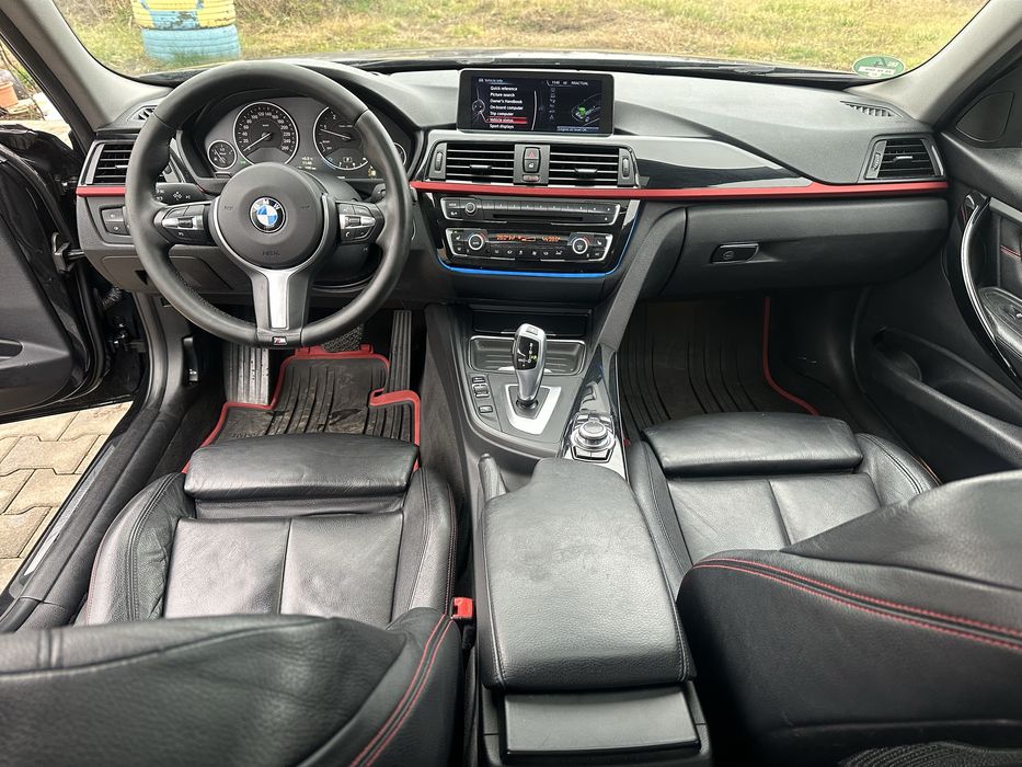 BMW 320d, Automat,M pachet,Euro 6, Navi mare, Piele, Head up, Xenon