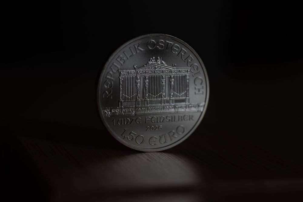 Monedă Argint 1 oz Filarmonica Viena 2026 – 999.9 Argint Pur