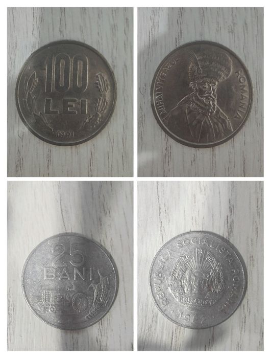 Vând monede vechi diferiți ani
