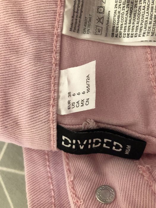 Blugi roz hm, 38