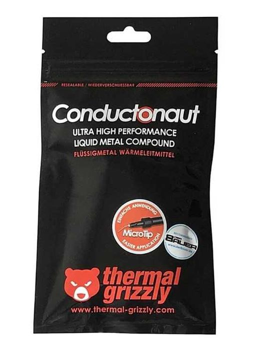 Thermal Grizzly Conductonaut 1g Metal Lichid 73W/mK Nouă