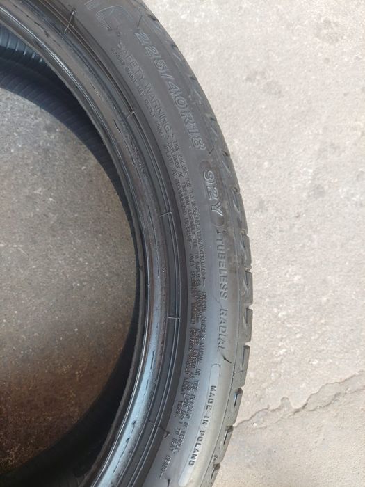 Anvelope vara încă în garanție 1 an