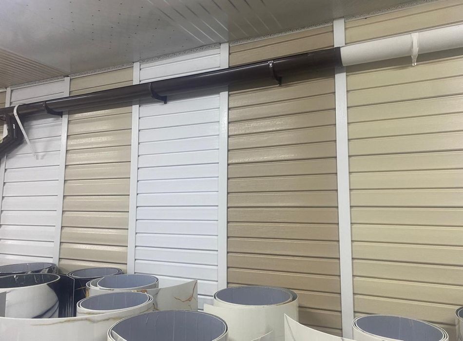 сайдинг виниловый водосток