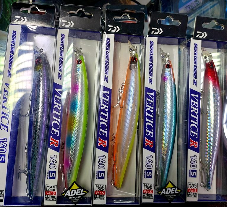 Воблери Daiwa Shoreline Shiner Z Vertice 140S/Воблер XRMAG 20,30