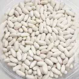 Fasole alba cultivata natural fara chimicale,17lei/kg
