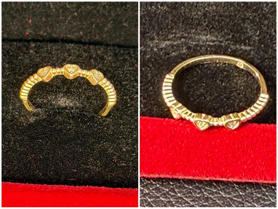 Златен пръстен халка ЧИСТО НОВ Gold halka prasten