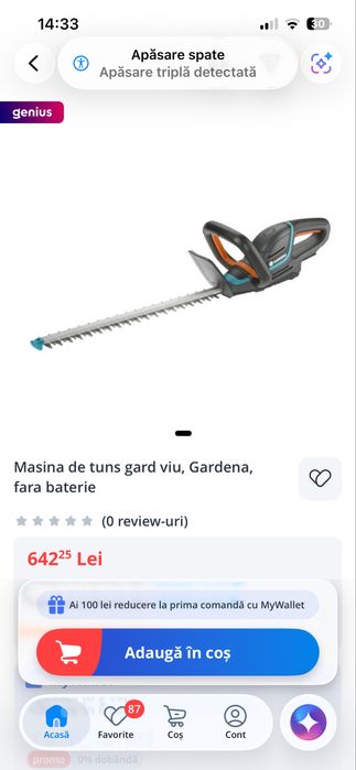 Vand foarfeca gard viu