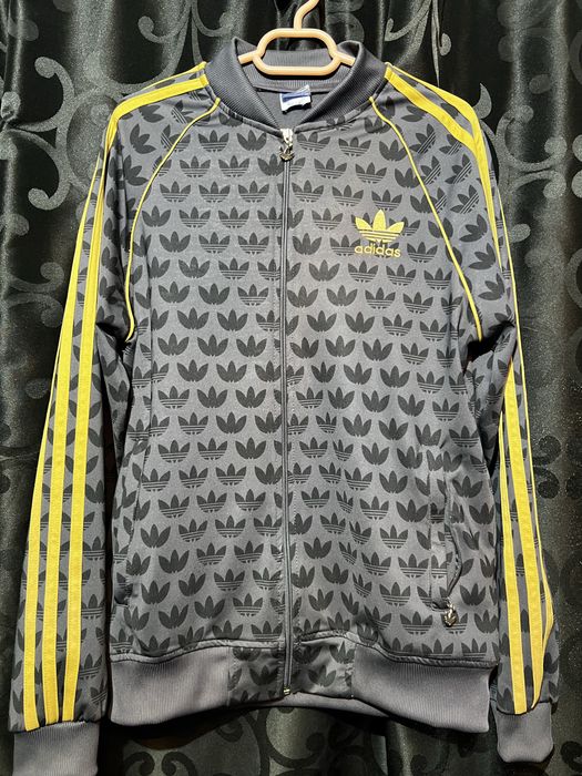 Bluză Gri-Galben Adidas