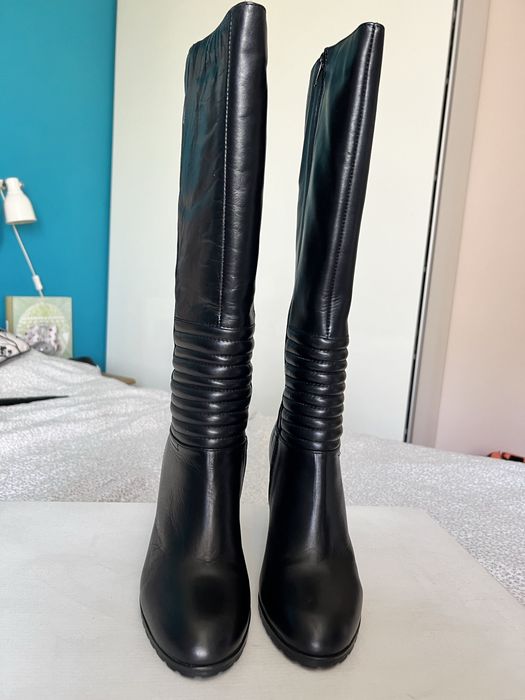 Дамски ботуши от естествена кожа