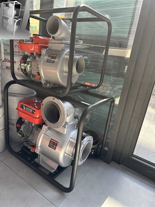 Насос водяной бензиновый  ДИАМЕТР 150 МОТО ПОМПА/moto pompa/ SAAB