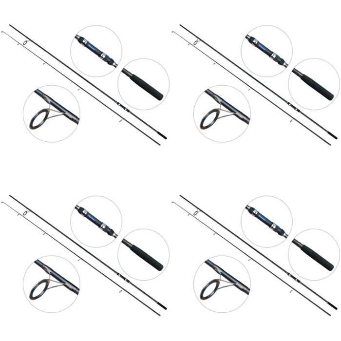 Vand set 4 Lansete Baracuda Competition 3.9 By Baboeru