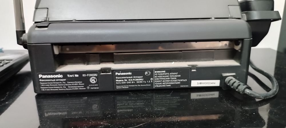 Факс телефон panasonic