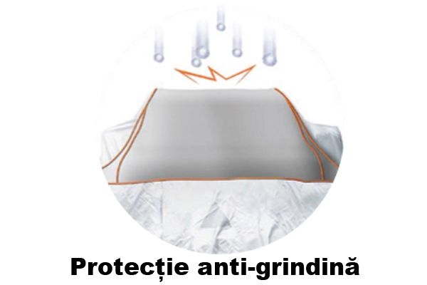 Prelata, husa exterior ANTI-GRINDINA pentru orice autoturism