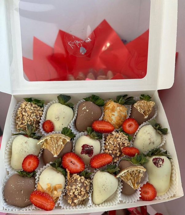 Клубника шоколаде астана доставка