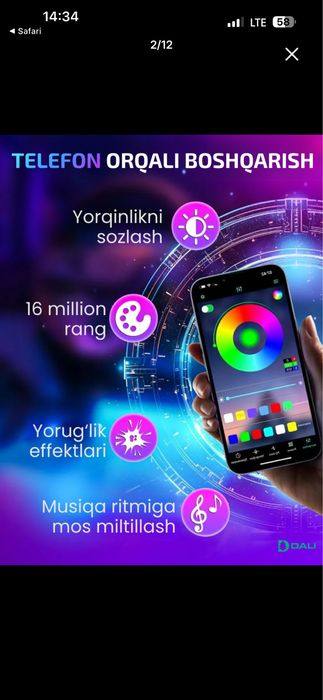 Лед Подсветка для авто