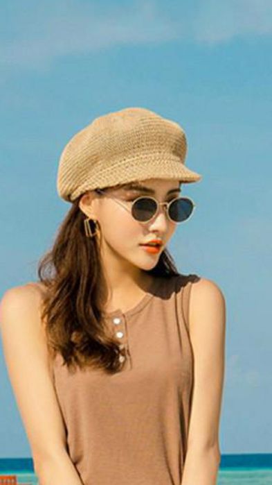 Кепка - берет с козырьком