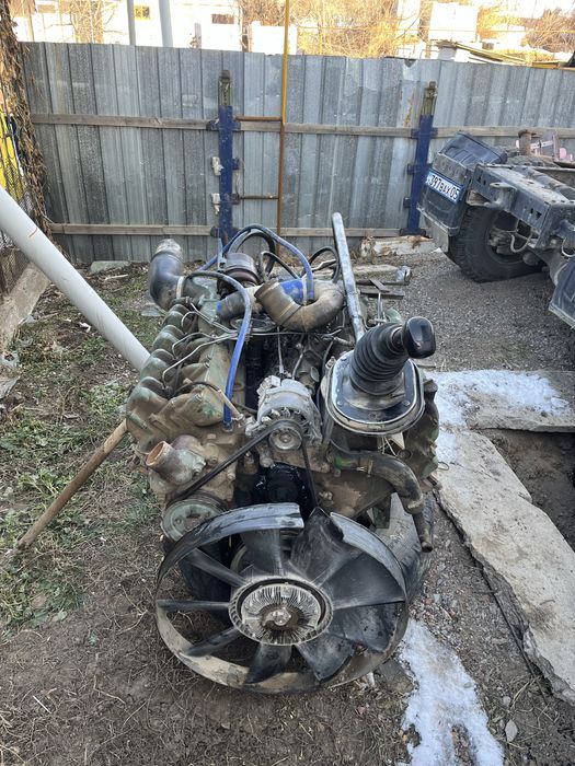 Двигатель на камаз с коробкой в сборе