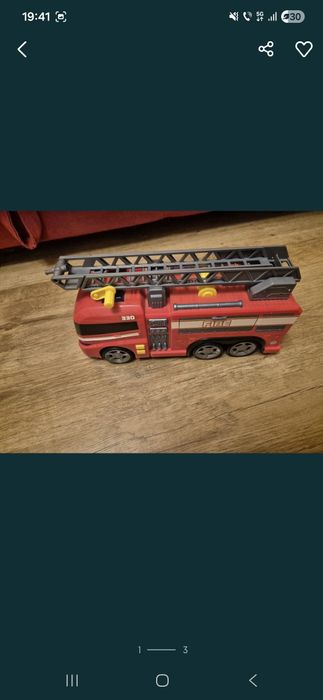 Masinuta copii de.pompieri si gunoi