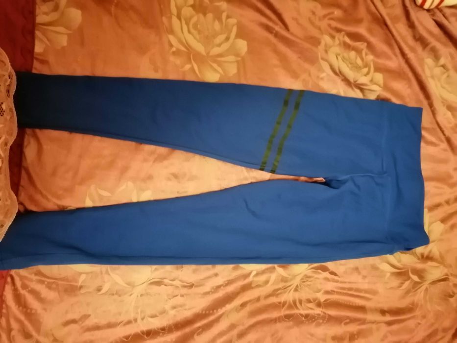 Colanti albastri  fitness