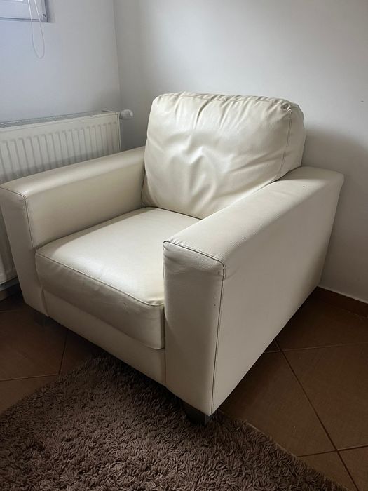 Vand set sofa  alb