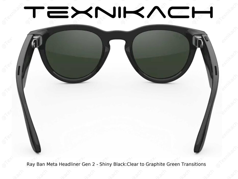 Новый • Ray Ban Meta Headliner Gen 2 - Green Transitions • Доставка