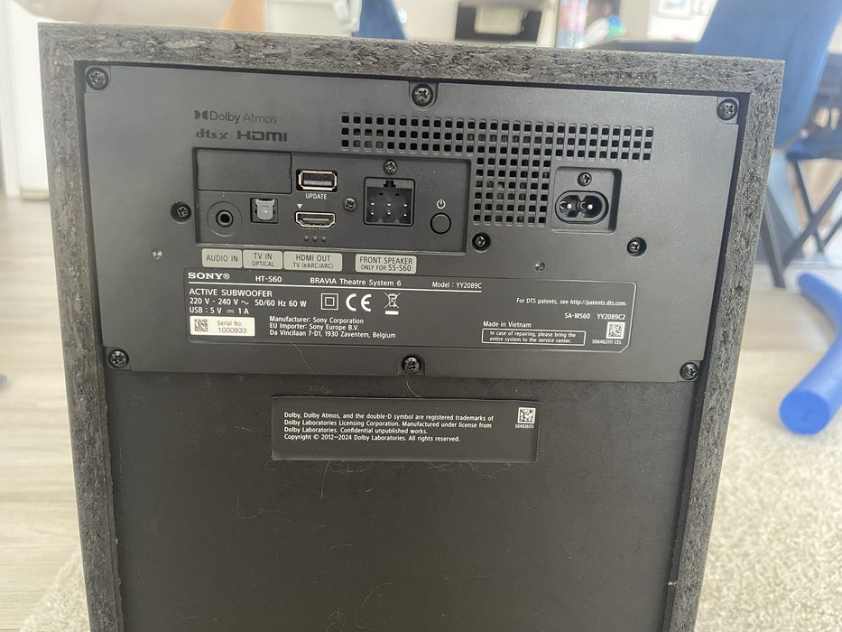 SONY BRAVIA Theatre System 6, 5.1
