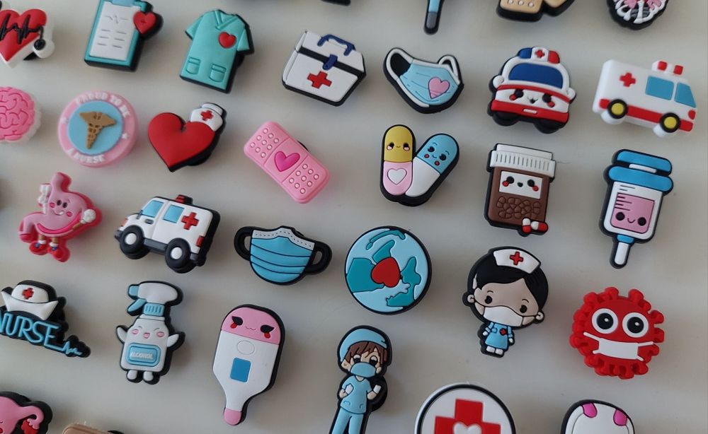 Медицински Значки за Crocs JIBBITZ Аксесоари за Crocs