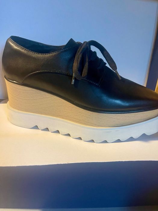 Stella Mccartney Сникърси 35 черни и беж