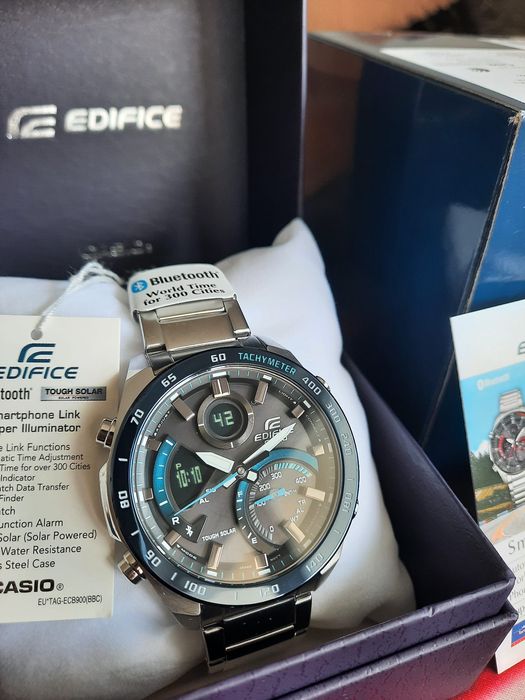 Casio Edifice ECB 900DB Solar Bluetooth