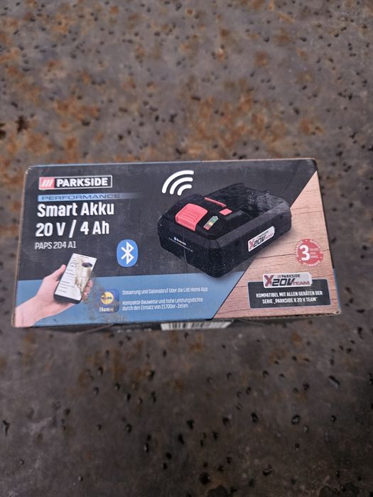 Parkside Acumulator Smart 20v 4ah