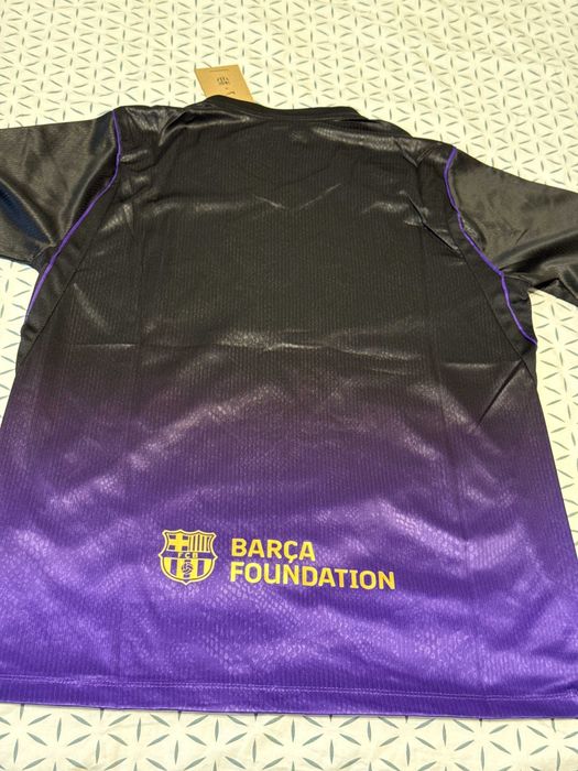 Tricou Barcelona away negru 2026-2027 la liga champions league