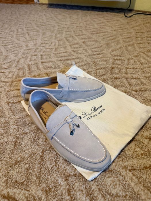 Мъжки Loro Piana Summer Walk мокасини 42 номер