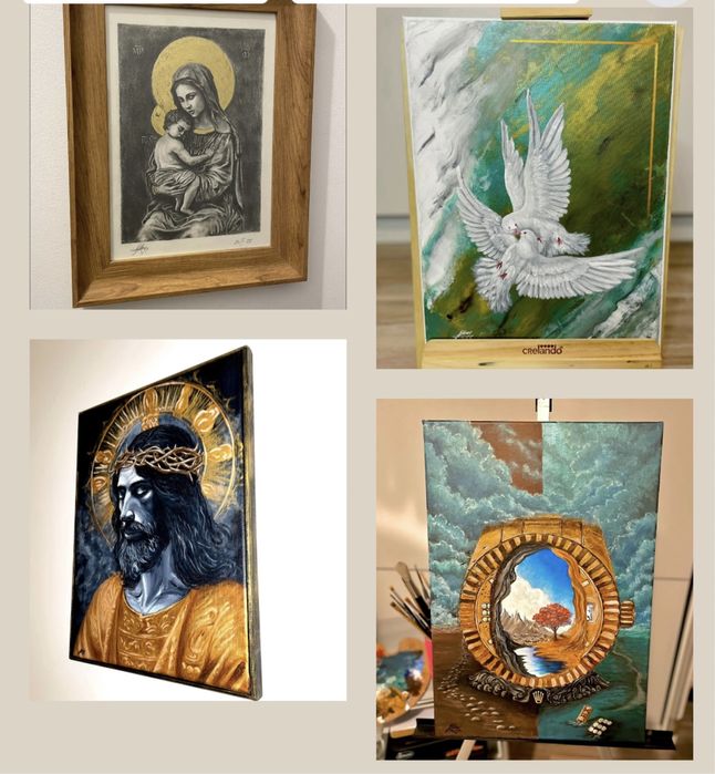 Tablouri Unicat – Portrete, Icoane & Artă Modernă