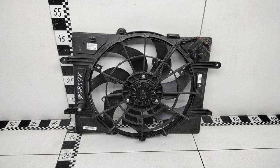 Диффузор вентелятор радиатор крыло капот бампер JAC J7 21-/Жак Ж7 21-