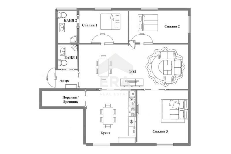 Продава се Многостаен апартамент в София, Център - 154 кв.м за 1755 €/кв.м - Снимка #2