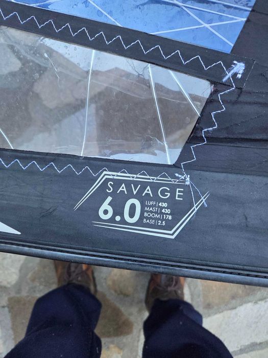 риг комплект за уиндсърф 6.0 м.