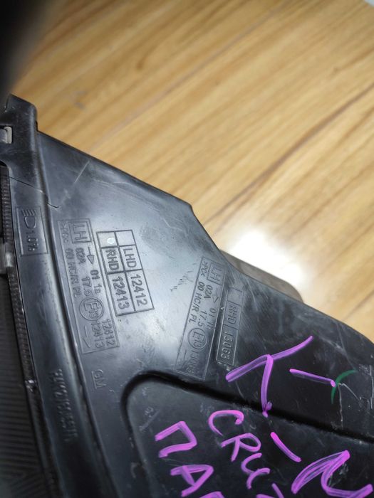 Фары 2шт Chevrolet Cruze 09-15г J300 Оригинал Б/У Шевролет Круз перед