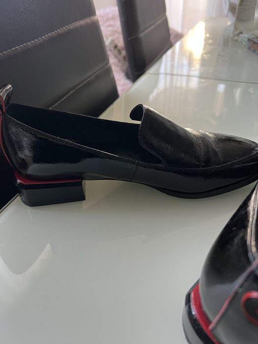 дамски  обувки, естествен лак , номер  36