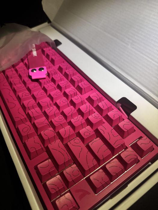 клавиатура ATTACK SHARK pink