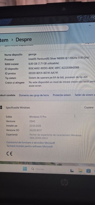 Laptop 2023 HP 15s-fq3012nq