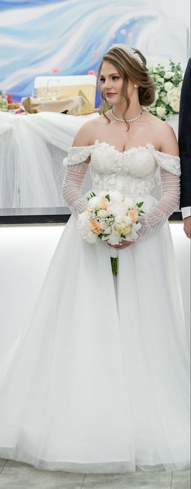 Rochie mireasă model 2 în 1