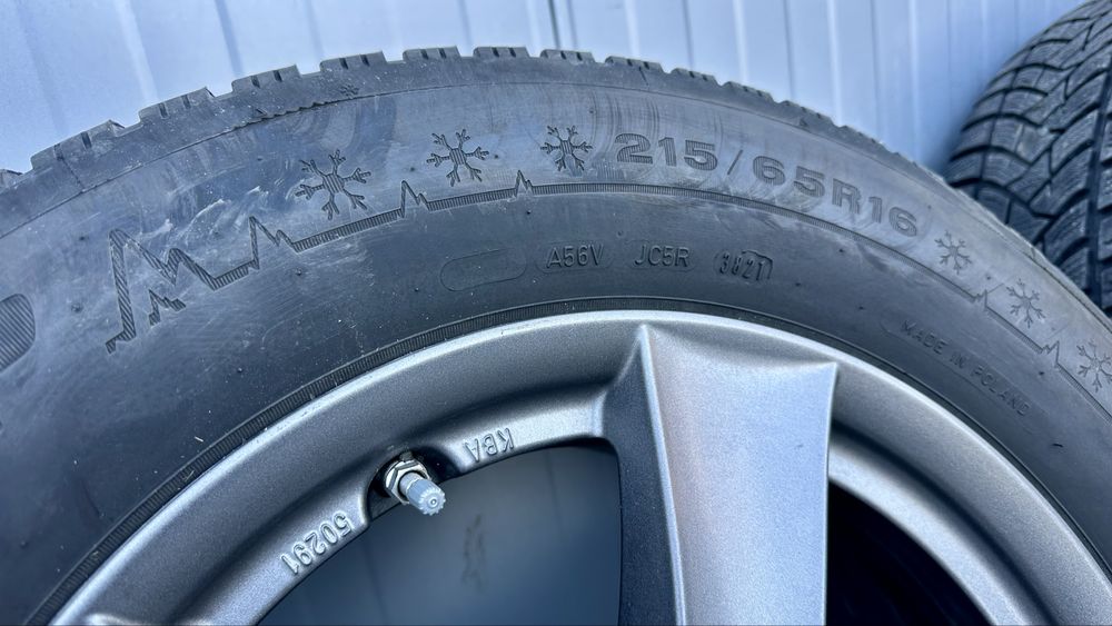 Roti Nissan Qashqai Kadjar Duster 215/65R16 cu senzori presiune, OFERTA limitata 1900 lei!