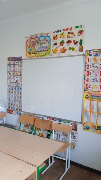 Парта, стул, доска сатылады!