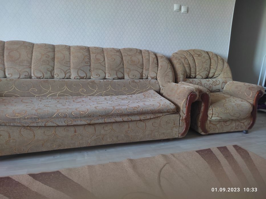 Диван 2 кресло продаю