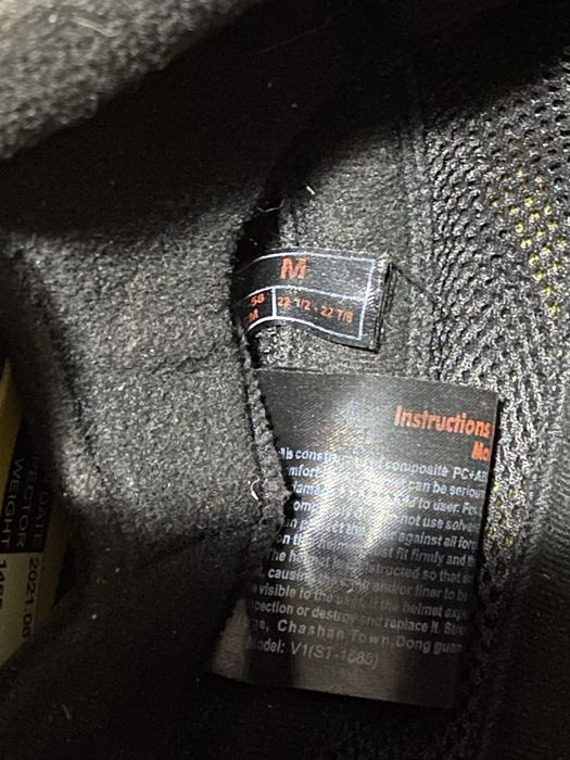 Vand casca enduro fox V1