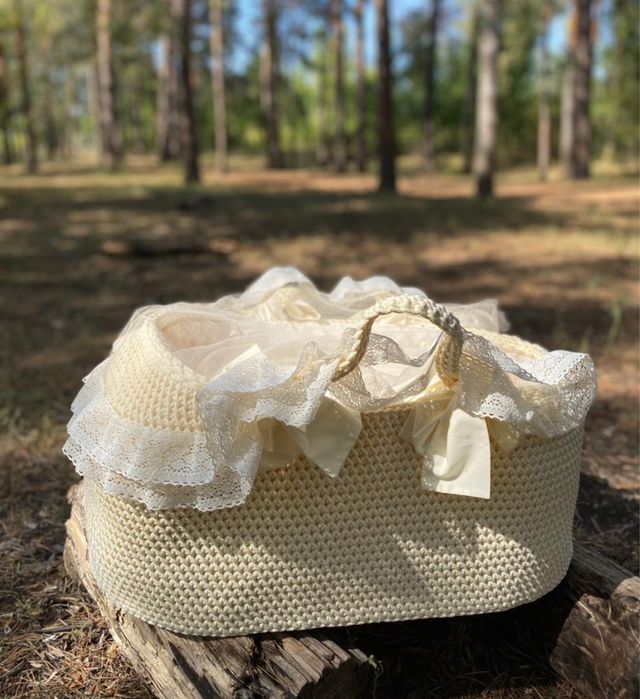 Люлька переноска ручной работы