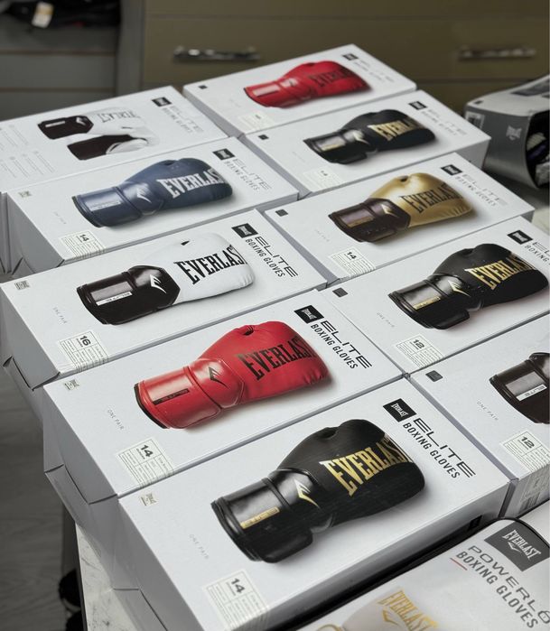 Боксерские перчатки Everlast из США Elite 2 boks perchatkasi
