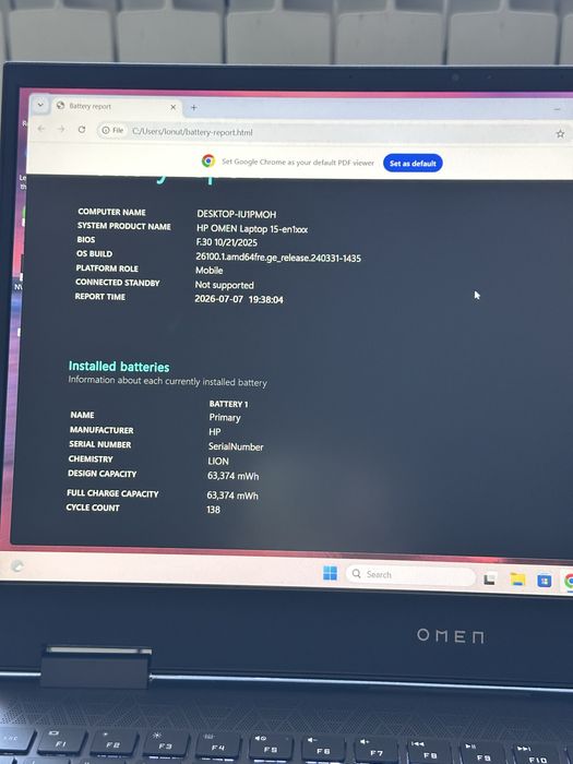 HP OMEN 15 Gaming | Ryzen 5 5600H | RTX 3060 6GB | 16GB RAM | SSD 512GB